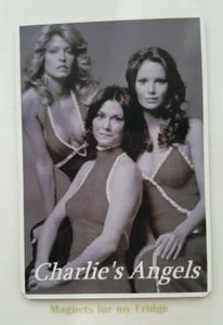 THE ORIGINAL 1970's CHARLIE'S ANGELS TV SHOW FRIDGE MAGNET - M261 F - Picture 1 of 1