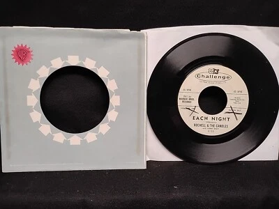 Rochell & The Candles Each Night/ Turn Her Down 45 RPM Challenge 9158 1962 PROMO - Image 1 of 4