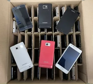 50x Samsung Galaxy S2 i9100 i9105 -used tested mobile lot many mobiles on stock - Picture 1 of 3