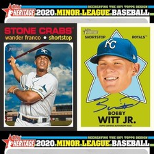 2020 HERITAGE MINOR FINISH YOUR SET 1-220