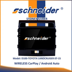 10" WIRELESS CARPLAY ANDROID AUTO SAT NAV BT FOR TOYOTA LANDCRUISER 2007-2015 - Bild 1 von 3