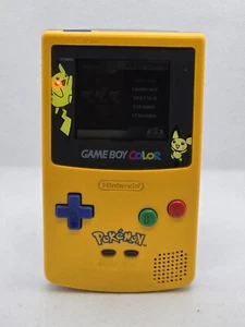 Nintendo Game Boy Color Pokemon Center Pikachu Pichu Special Edition GENUINE PAL - Bild 1 von 7