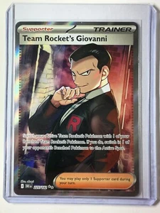 Team Rocket's Giovanni 225/182 Sv10: Destined Rivals Holo - Picture 1 of 2