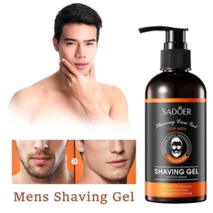 Professional Shave Gel Gentle Moisturizing Shaving Gel Refreshing Cleaning 210ML - Picture 1 of 18