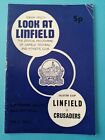 1972/73 Linfield v Crusaders - Ulster Cup - 2nd Sept - Vol 2 No 2