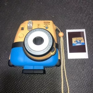 【excellent++++++++】Fujifilm Instant Camera Cheki instax mini 8 Minion SP f/Japan - Picture 1 of 6