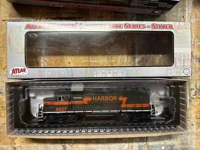 Atlas 10004059 HO GP38 Silver Indiana Harbor Belt 5627 NEW IN BOX SEALED - Image 1 of 4
