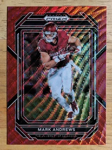2023 Panini Prizm Draft Picks Prizms Ruby Wave #73 Mark Andrews - Picture 1 of 2