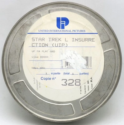 35mm Star Trek: Insurrection film trailer from France - image 1 of 4