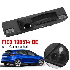 Rear Backup Trunk Hatch Release Switch Handle W/ Camera For 2012-2018 Ford Focus - Picture 1 of 7
