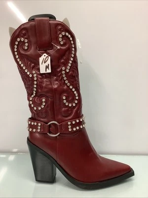 Azalea Wang Umbra Adornada Puntera Corta Mujer Talla 10M, Nueva Sin Caja Foto 1 de 4