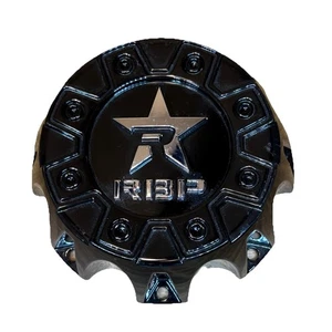 RBP Rolling Big Power Center Cap Black Star Logo 8 Lug Part# CAL-8H-BK - Picture 1 of 13
