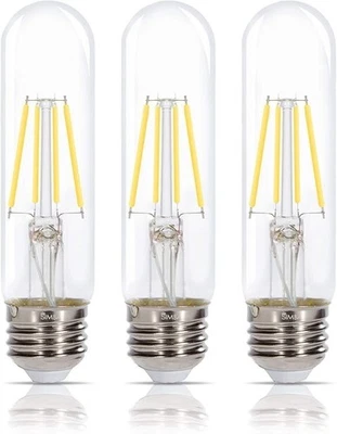 [3 Pack] Simba Lighting® LED T10 Bulbs 6W Dimmable 60W Equivalent 120V E26 4000K - Image 1 of 4