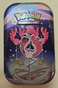 Pokemon 2024 Scarlet And Violet Paldean Fates Mini Tin 2 Packs Unopened Sealed - Picture 1 of 9