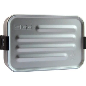 SIGG Lunchbox Metal Box Plus S Silber Alu kleine Brotdose Brotbox Vesperdose - Bild 1 von 5