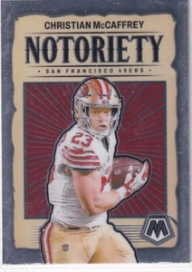 Panini NFL 2024 Mosaic Football No. 9 Christian McCaffrey Notoriety - Picture 1 of 2