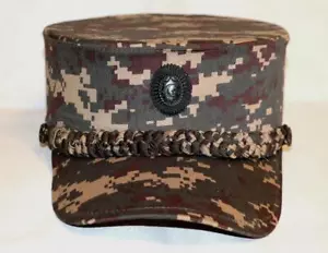 UZBEKISTAN STATE SECURITY SERVICE CAP HAT FIELD SUMMER OFFICER UNIFORM - Picture 1 of 6