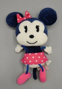 Hallmark Minnie Mouse Plush Pink Polka Dot Skirt Bow 9" Stuffed Animal Disney  - Picture 1 of 4