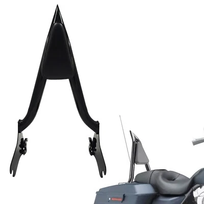 Motorcycle Backrest Sissy Bar 22'' for Harley Street Glide Electra Glide 1997-08 - Image 1 of 4