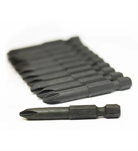 UFFY - 2" pulgadas Phillips PH # 2 brocas de impacto de potencia paquete de 10 1/4 hexagonal - Imagen 1 de 2
