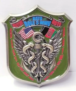 Multinational Medical Unit NATO Kandahar Afghanistan 3" X 4" Challenge Coin - Picture 1 of 6