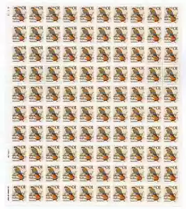 Scott #2476 American Kestrel Sheet of 100 Stamps - MNH P#A1111 Left - Picture 1 of 1