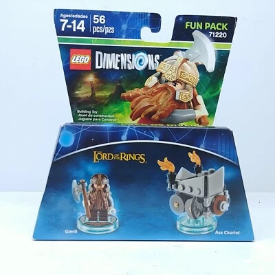 Lego Dimensions 71220 Gimli - El Señor de los Anillos Divertido Pack Nuevo Precintado 2015 Foto 1 de 3