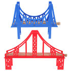 2pcs Toy Train Scene Layout Bridge Train Railway Bridge for Replacement