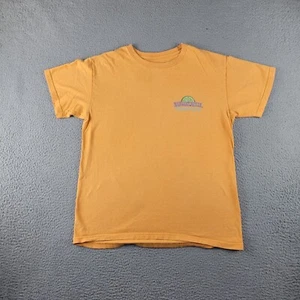 Margaritaville Shirt Mens Small Orange Jimmy Buffett 5 Oclock Somewhere Tee - Picture 1 of 14