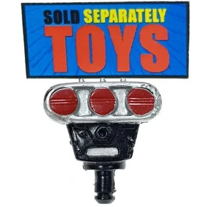 Vintage Crashtest Dummies Presslufthammer KOPF Motor Junkbot Figur Körperteil Werkzeug - Bild 1 von 9