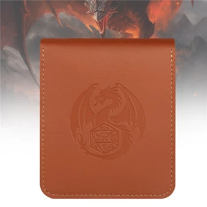 DND Dice Leather Storage Bag Holder Case for Dices Pocket Watch - Picture 1 of 12
