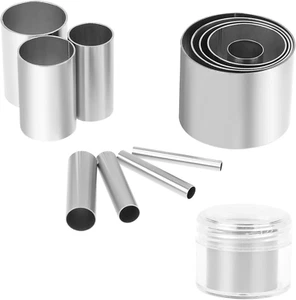 Circular Ton Ausstecher,12 Stück Ausstechformen Ausstecher Rund Keksausstecher m - Bild 1 von 7