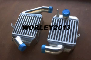 Aluminum Intercooler front side mount for AUDI A4 B5 S4 RS4 A6 C5 2.7T  - Imagen 1 de 6