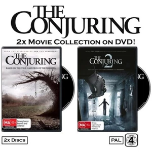 The Conjuring | 2-Movie Collection (DVD, 2-Disc) PAL Region 4 (Patrick Wilson) - Picture 1 of 9