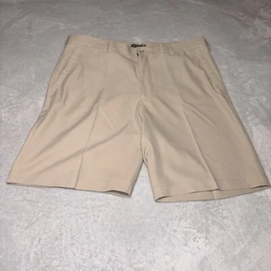 Peter Millar Men’s Golf Shorts Size 36 Tan Wicking Performance - Picture 1 of 6