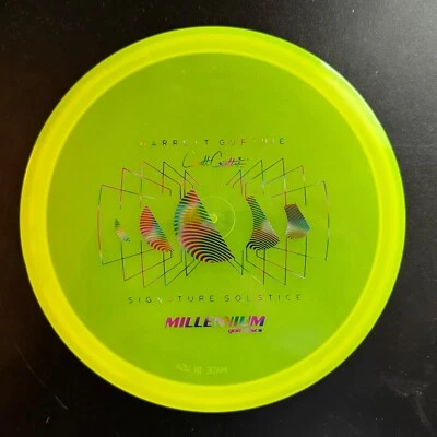 QUANTUM SOLSTICE: Garret Gurthie Midrange, Millenium, Yellow, 174 grams - Image 1 of 2