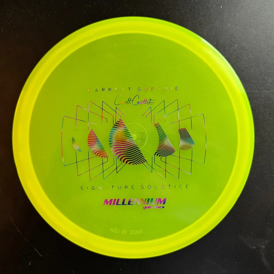 QUANTUM SOLSTICE: Garret Gurthie Midrange, Millenium, Yellow, 174 grams - Image 1 of 2