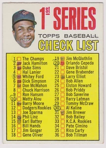 Frank Robinson 1967 Topps #62 lista de verificación 1-109 Orioles marcados - Imagen 1 de 3