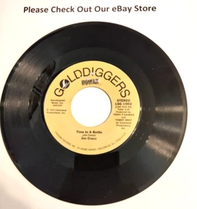 JIM CROCE Time In A Bottle 45 7" Record Vinyl Lifesong Golddiggers Records - Picture 1 of 3