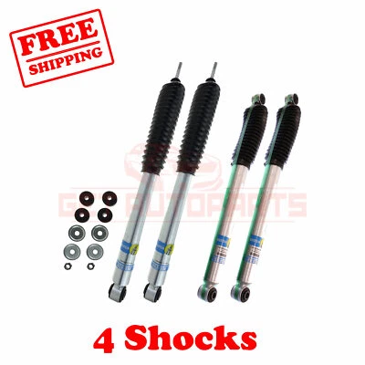 Kit 4 amortecedores de elevação Bilstein 5100 0-2.5" dianteiro e 0-1" traseiro para Dodge Ram 4WD 94-02 - Imagem 1 de 4