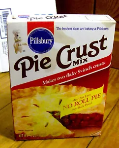RARO De colección Años 80 SELLADO NUEVO PILLSBURY Caja de Mezcla de Corteza de Pastel HORNEAR Pastel ALIMENTO ANTIGUO - Imagen 1 de 3