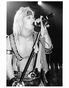 Vintage Press Photograph - MOTLEY CRUE - Photo Stamped: Neil Zlozower # - Picture 1 of 2