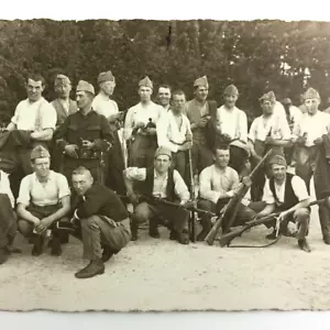 Schweizer Militär Echt Foto Postkarten Infanterie Übungen Ausweis Schweiz 1922 - Bild 1 von 18