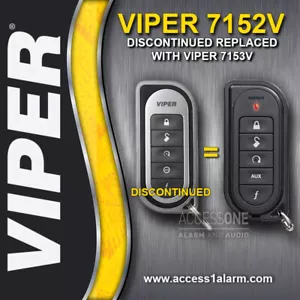 Viper 7152V 1-Way 5-Button Replacement Remote Control Transmitter For 4202V - Picture 1 of 7