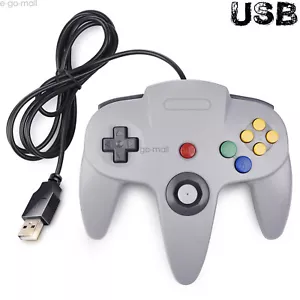 USB SNES /NES/ N64 /Xbox 360 Controller Joystick for Windows 7 8 10 11 PC MAC - Picture 1 of 114