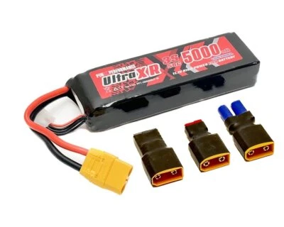 Pink Performance Ultra XR LiPo Akku 3S 11.1V 5000mAh 50C mit Multi Stecker ... - Bild 1 von 4