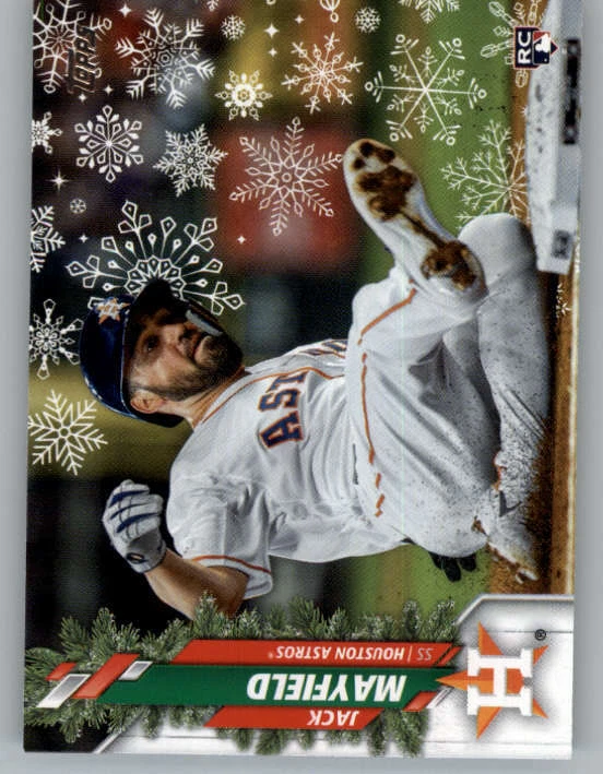 2020 Topps Walmart Holiday #HW100 Jack Mayfield RC (ref 146760) - Image 1 of 2