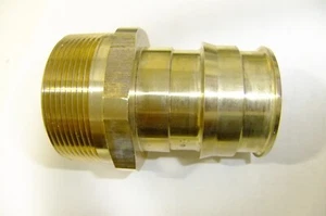 NEW Uponor LF4522020 ProPEX LF Brass Male Threaded Adapter 2" Pex x 2" NPT - Picture 1 of 13