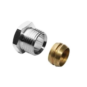 Heimeier Klemmverschraubung vern 1/2"AGx15 mm (SW 24) 2201-15.351 - Bild 1 von 1