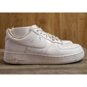 Nike Air Force 1 '07 Low Sneakers Men's Size 8 Triple White - Picture 1 of 11